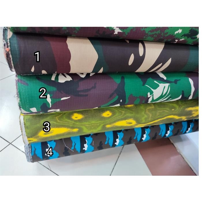 Gentra- Kain Loreng Tni / Bahan Doreng Loreng Brimob