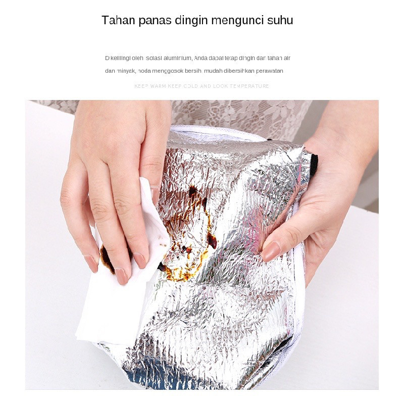 Terapitrendy Tas Bekal Anti Air Lunch Bag Tas Bekal Tas Bekal Lunch Bag - Tas Bekal Karakter Lunch