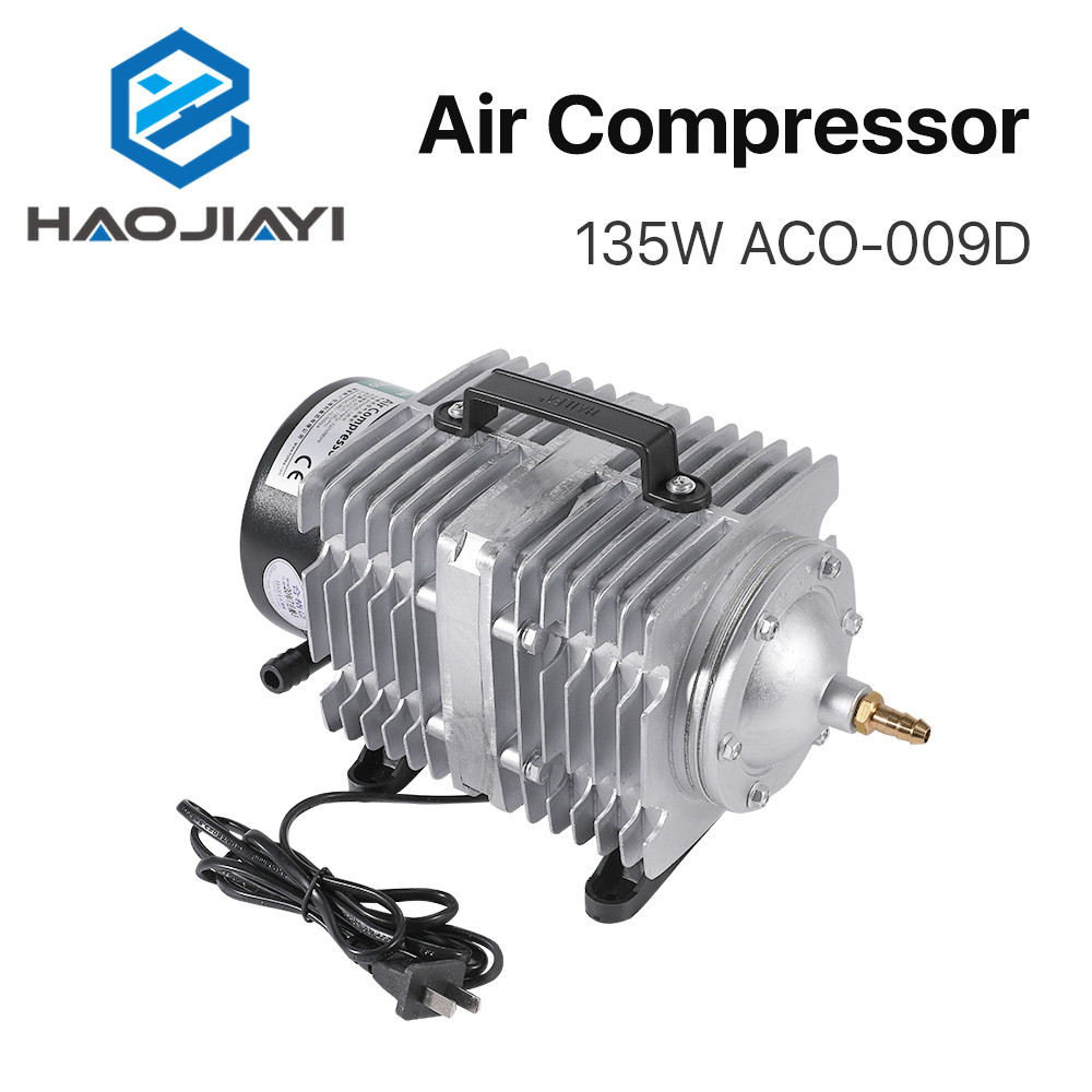BEST SELLER 135W Air Compressor Electrical Magnetic Air Pump for CO2 Laser Engraving Cutting Machine