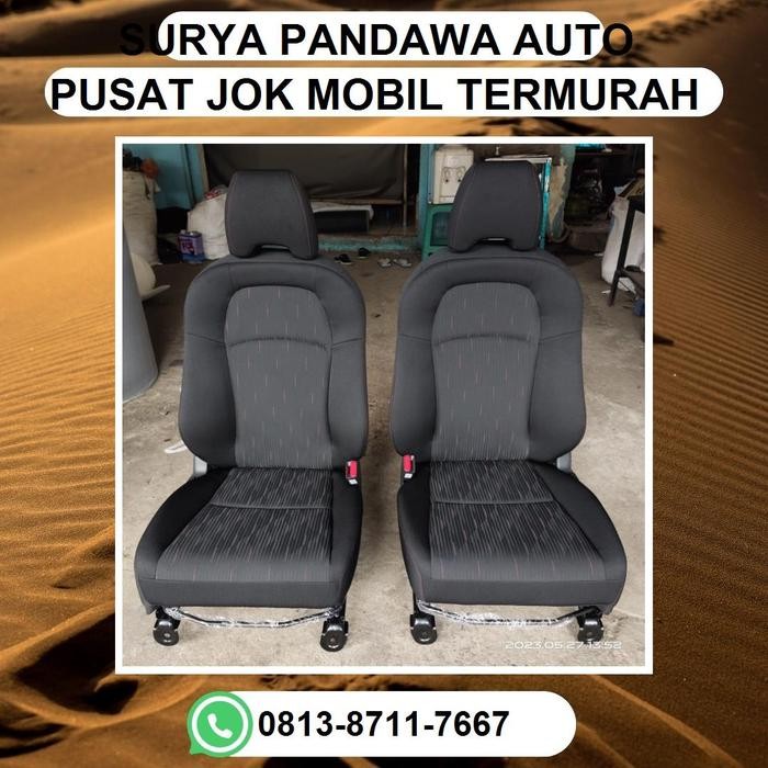 TERMURAH, Jok Depan Mobil Brio RS Original Gress