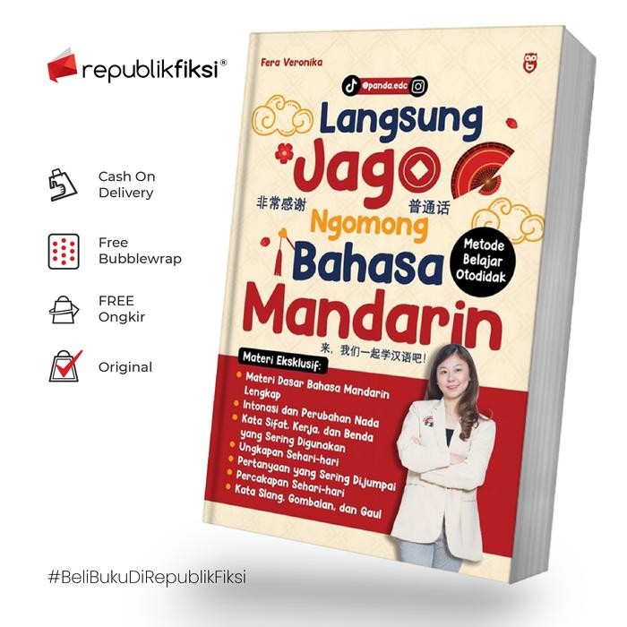 

HOT SALE! Buku Langsung Jago Ngomong Bahasa Mandarin - Fera Veronika - BMedia