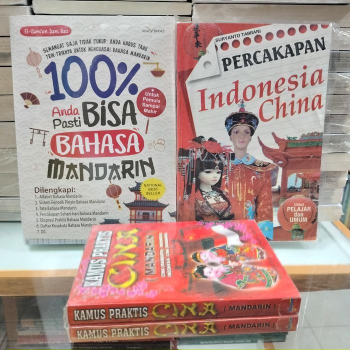 

TERLARIS! Paket 3 buku bisa bahasa Mandarin, percakapan Indonesia cina, dan kamu