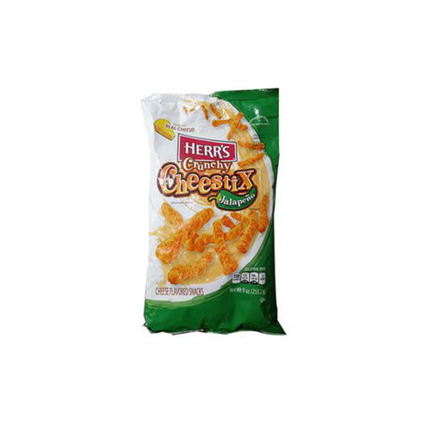 

HERR S JALAPENO CRUNCHY CHEESE STIX 9 OZ