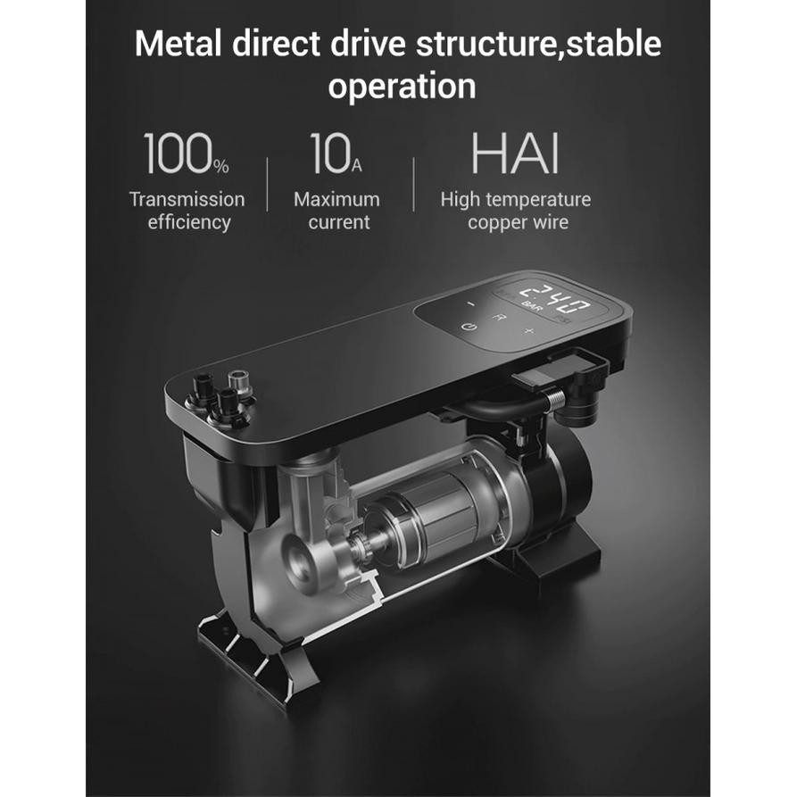 TOP 70MAI MIDRIVE TP01 - KOMPRESOR POMPA ANGIN BAN MOBIL -