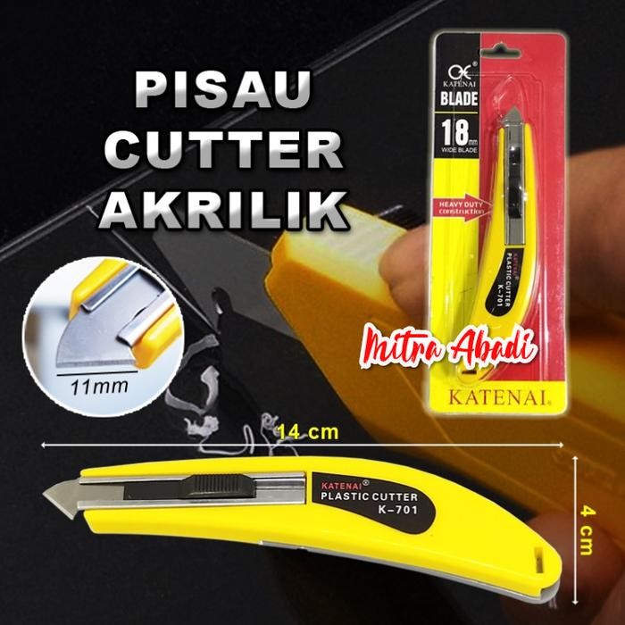 

Pisau Pemotong CUTTER AKRILIK - Knife Cutter Acrylic / Plastic Scriber