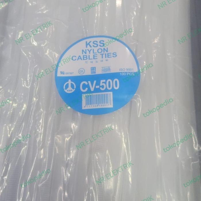 

HOT SALE! kabel ties cable tie CV 500 x 7,6 (50cm) KSS PUTIH