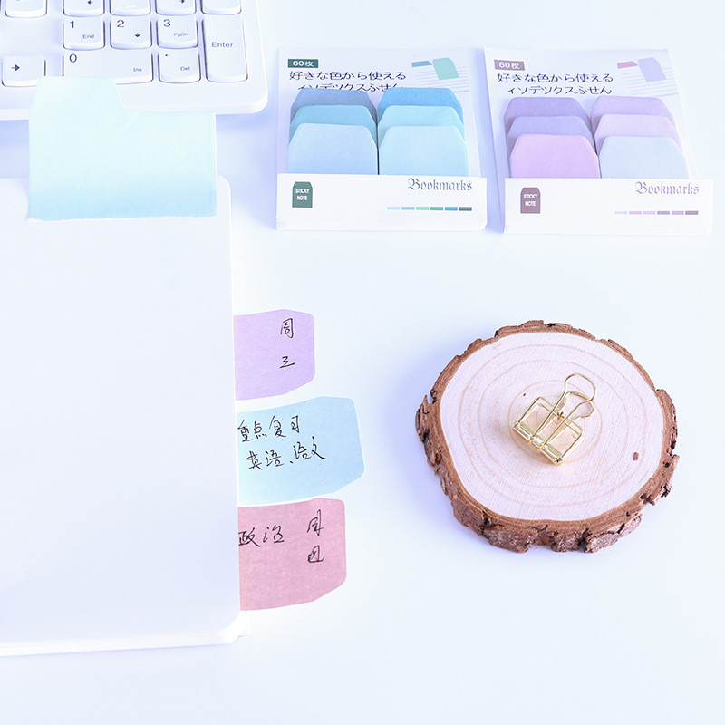 

Kawaii Sticky Notes 60 Sheets Adhesive Notepad Post Stationery Memo Pad It Bookmarks Stickers In