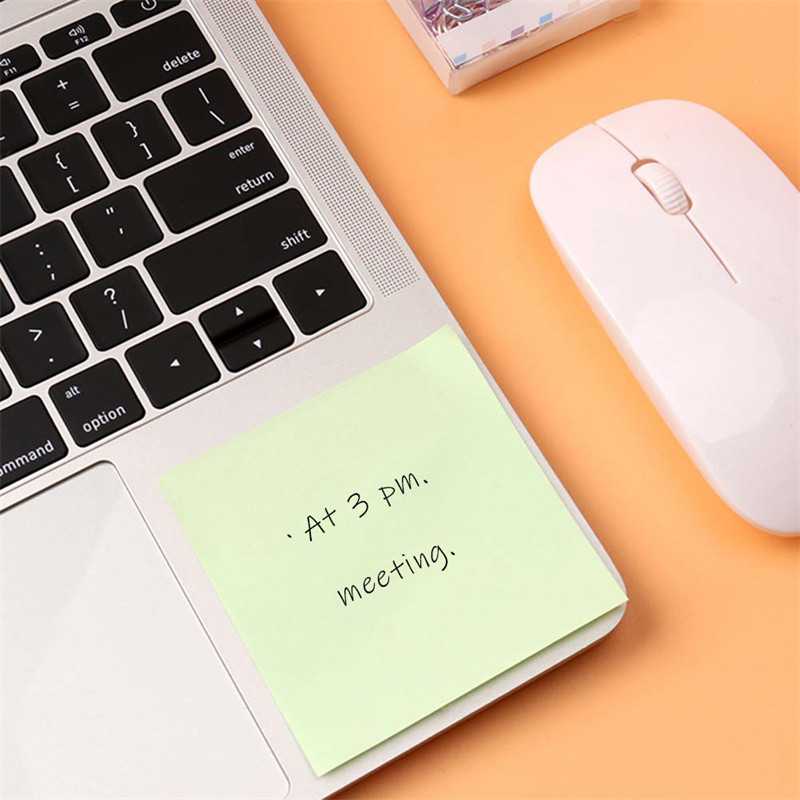 

Soft Colors Sticky Note Pads, 33'' Self-Stick Memo Pads, Super Adhesive Sticky Notes, Perfect For