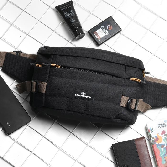 Urbanix- Zigzag Arthur V.1 - Tas Pinggang Casual Pria Wanita Daily Zigzag Arthur - Waistbag