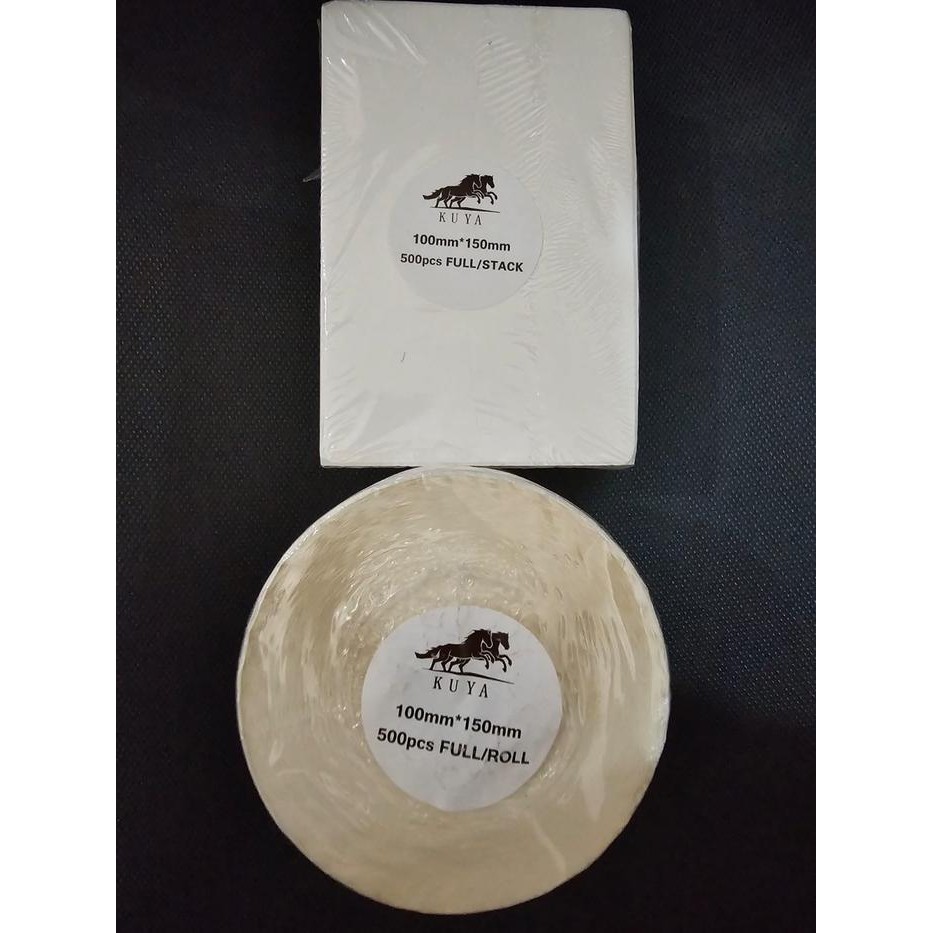 

SobatSaga THERMAL LABEL STICKER KERTAS BARCODE MEREK KUYA ASLI 100X150 MM 500LEMBAR PREMIUM BRAND