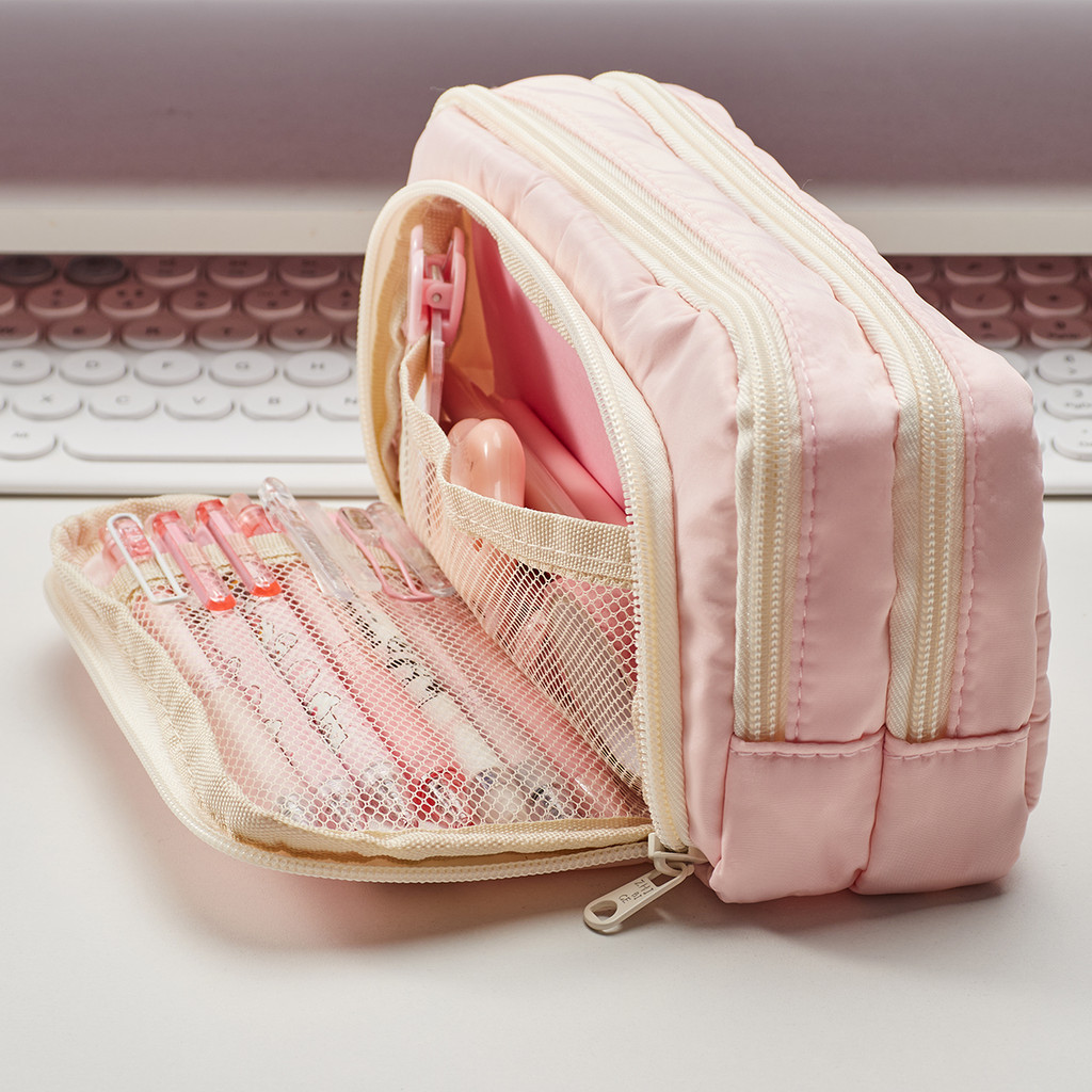 

Kawaii Pencil Case Large Capacity Student Multifunci Cute Pencil Bag Ins Style Storage Bag Back To