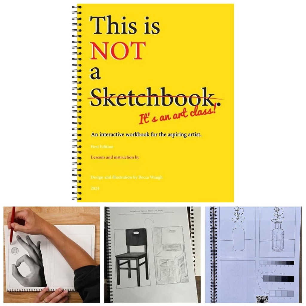 

This Is Not A Sketch Book: Drawing Pad For Writing, Painting, Sketching Or Doodling Kids Or Adults -