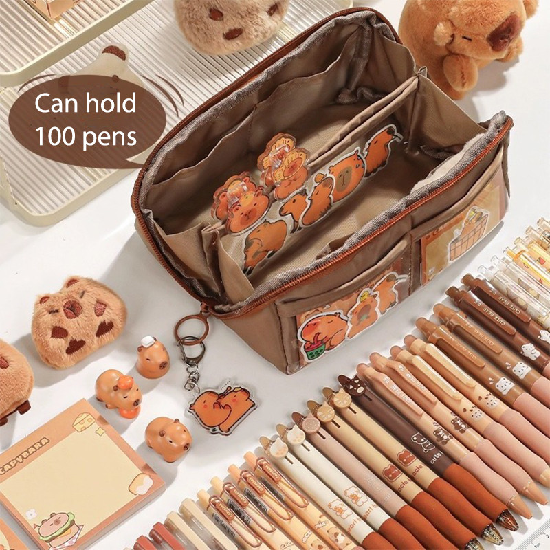 

Pencil Bag For School Students With Large Capacity Multi-Functional Pen Case Boy Girl Stationery