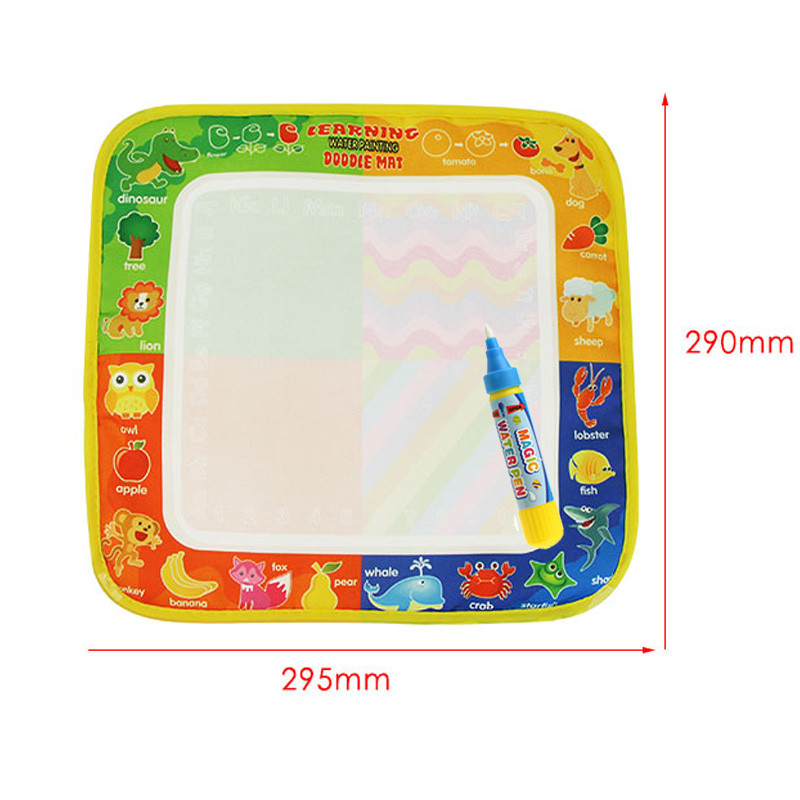 

4 Types Magic Water Drawing Cloth Cloth With Doodle Painting Pen Water Painting Mat For Children