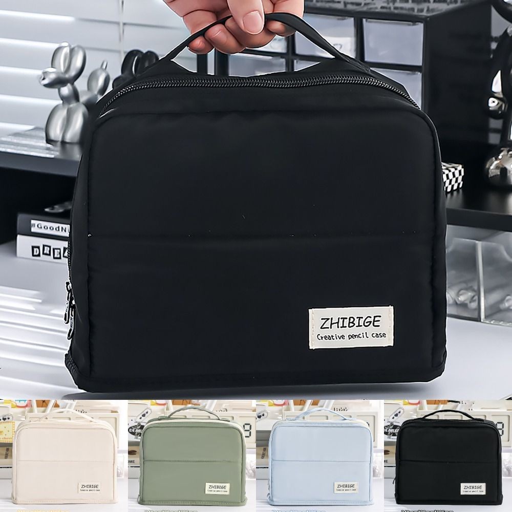 

Creative With Handle Pencil Case 11 Layers Large Capacity Pen Bag Diy Stationery Storage Pouch For