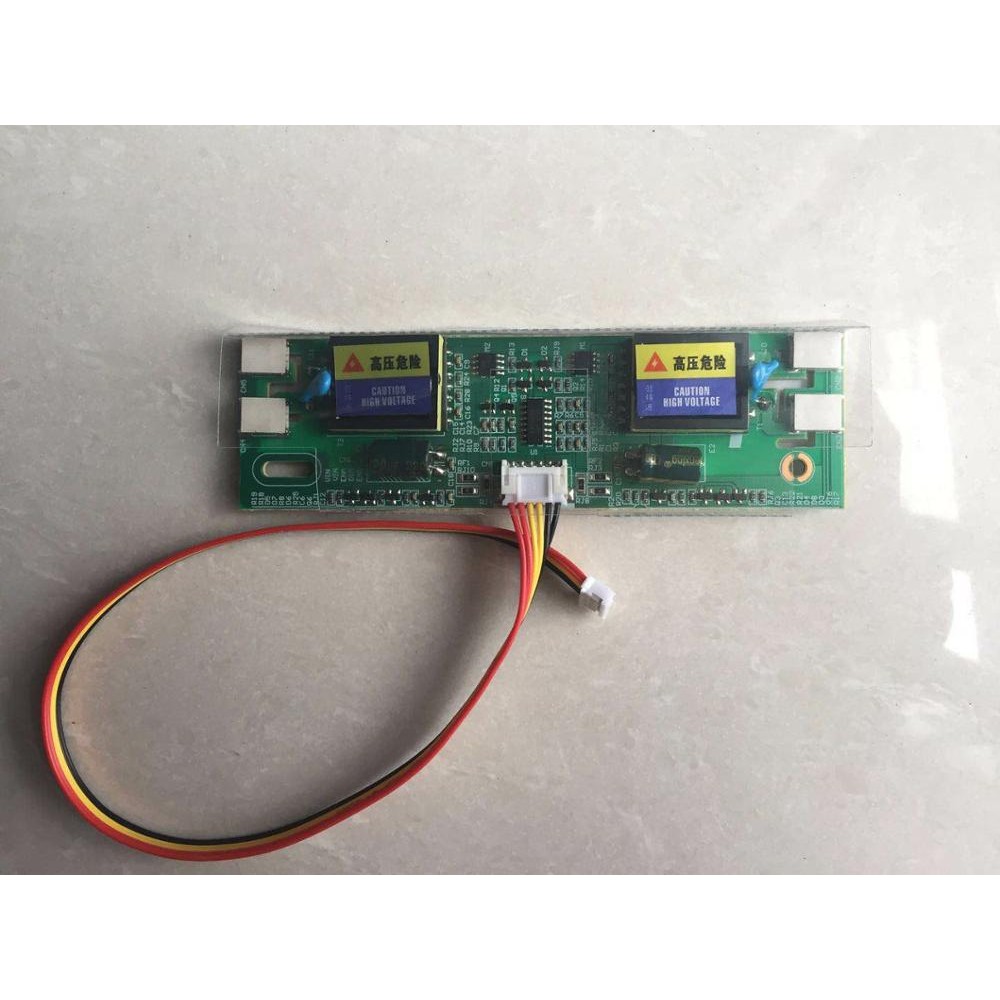 Yqwsyxl 4 Lamp CCFL LCD Backlight Inverter Controller board for Laptop Monitor TFT IPS Screen Displa