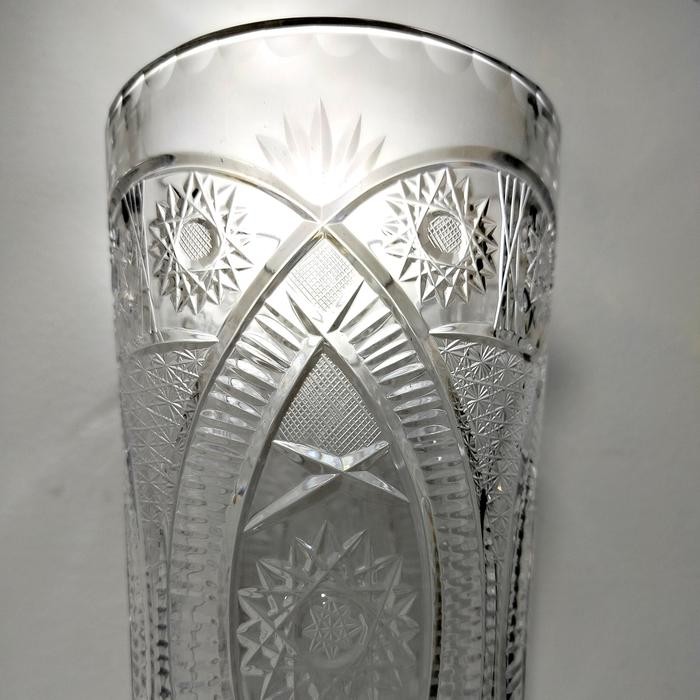 JTTOP" ROSE VAS 500PK KRISTAL BOHEMIA MAWAR VAS B929