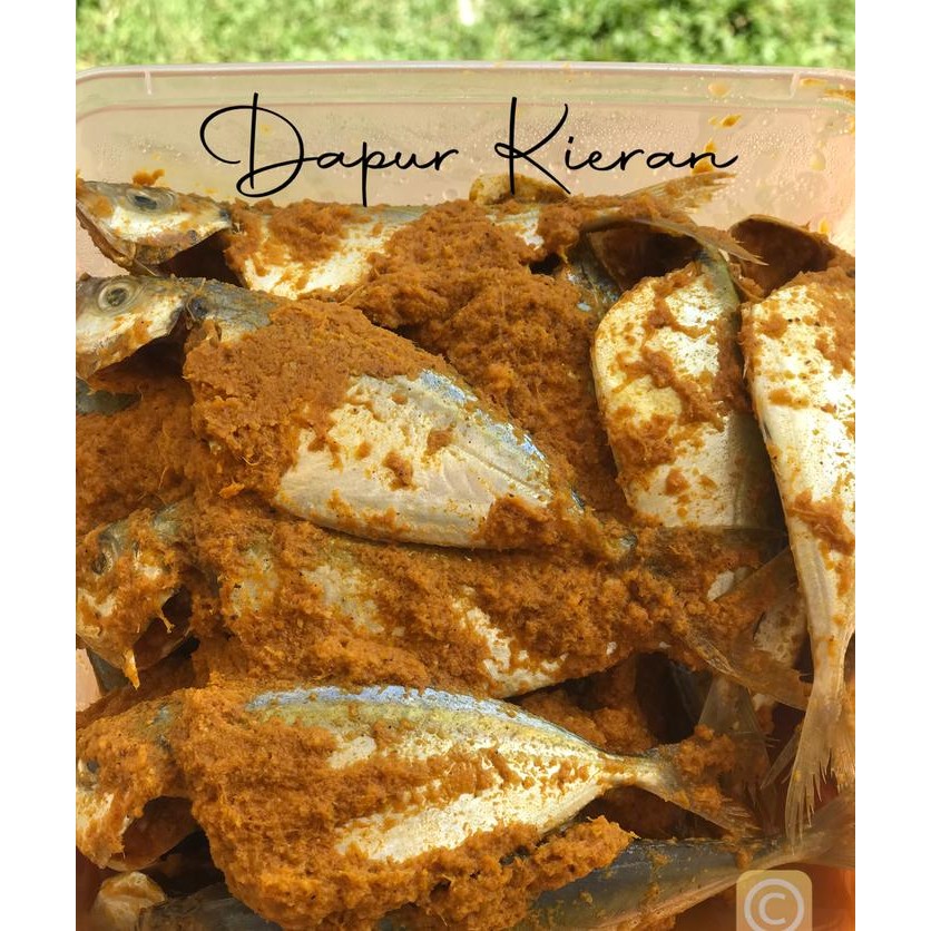 

Ikan selar 1KG bumbu kuning siap goreng masak, ikan selar ungkep