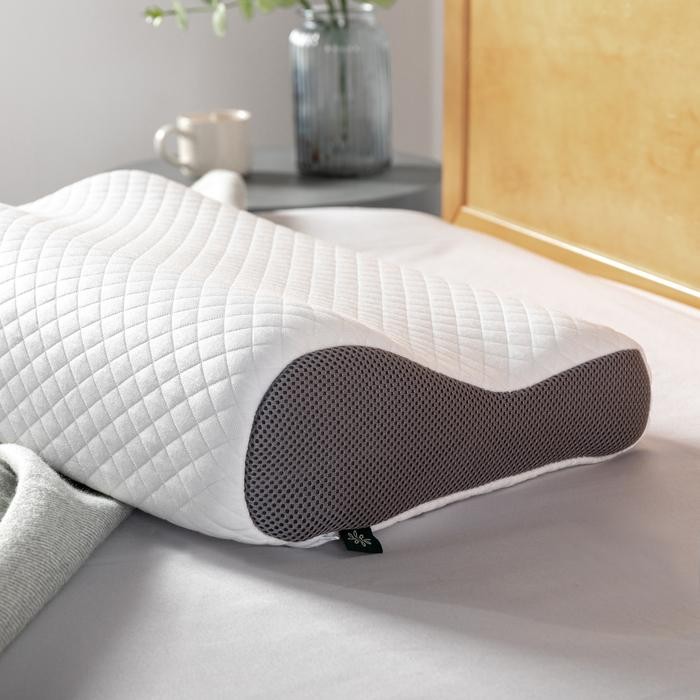 Bantal Zinus Charcoal Memory Foam Tencel Cover Bed