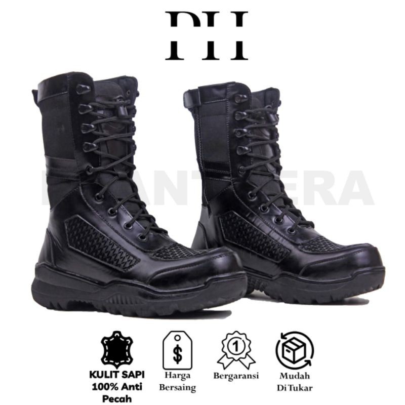 PHANTHERA - Sepatu Pdl Boa War Lords Full Kulit Sapi Asli
