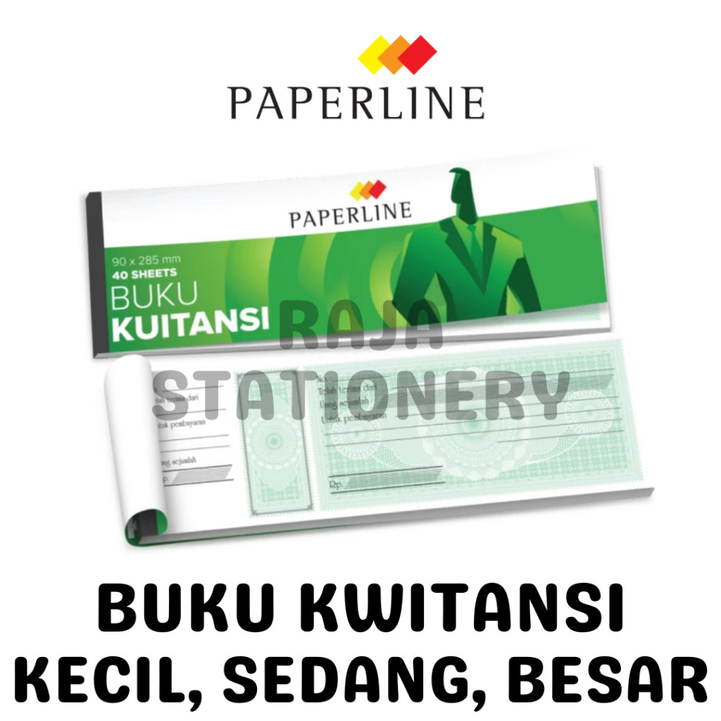 

KWITANSI PAPERLINE KUITANSI KECIL SEDANG BESAR NOTA SINAR DUNIA SiDU [10PCS] - RAJA BIGBOX