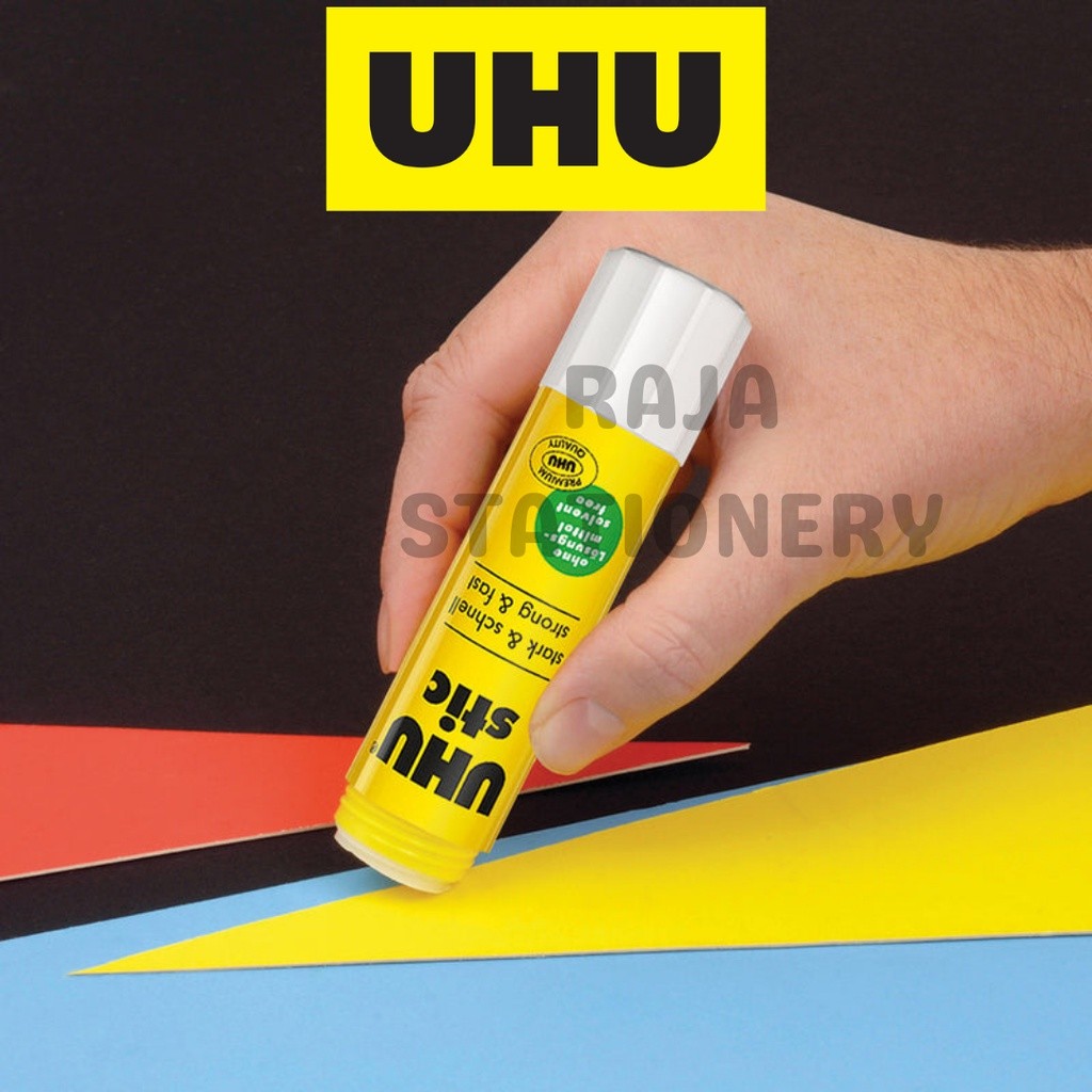 

UHU STICK 8.2G GLUE STICK / LEM UHU STIK KECIL 8.2G STIC LEM KERTAS BATANG - RAJA BIGBOX
