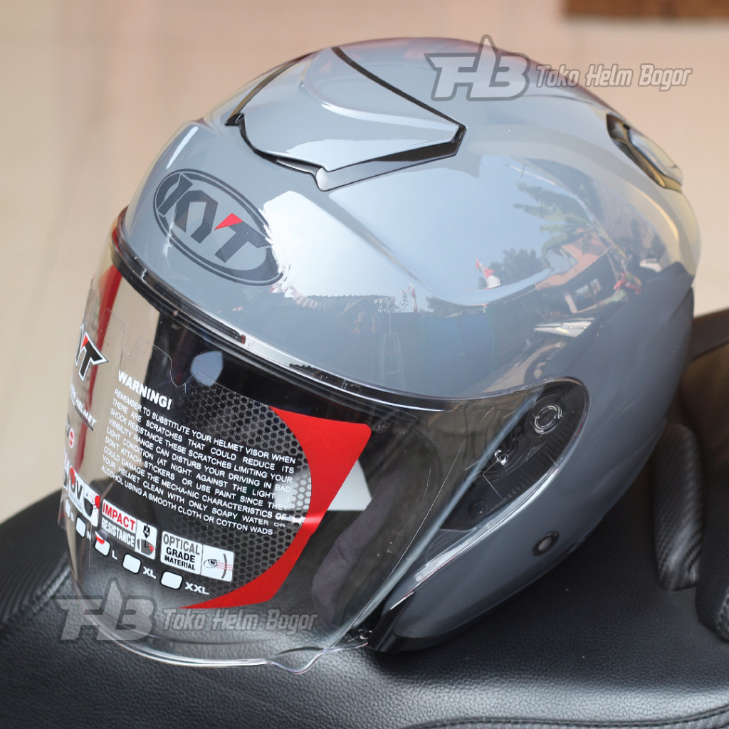 KYT Kyoto Gorila Grey glossy