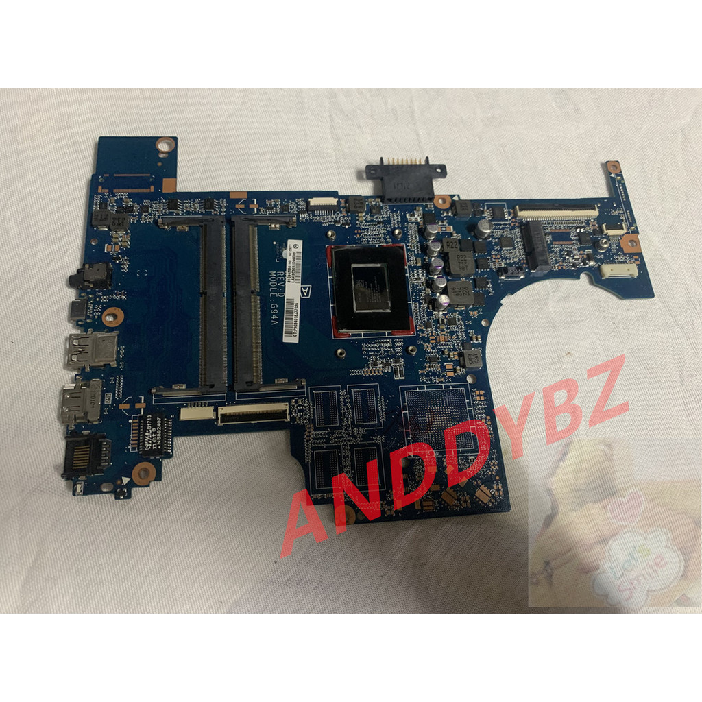 Used Original  DAG94AMB8D0 LAPTOP Motherboard FOR HP Pavilion 15-cd  MAINBOARD WITH A12-9720p CPU TE