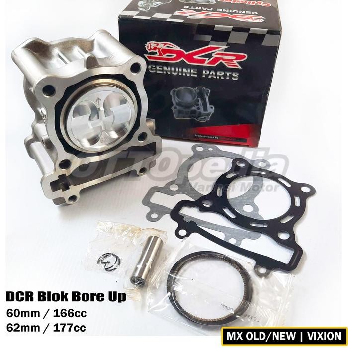 ~~~] DCR Cylinder Block Blok Mesin Bore UP Ceramic Jupiter MX 135 / Vixion