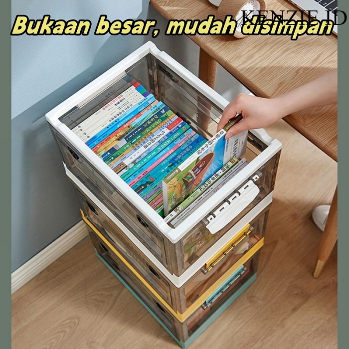 kotak penyimpanan Buku Organizer Container Box Akrilik Serbaguna