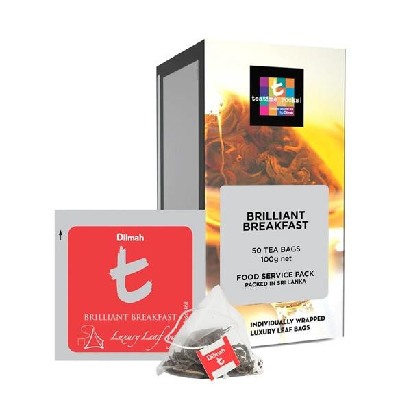 

Dilmah T Sachet Briliant Breakfast 50s - Teh Celup
