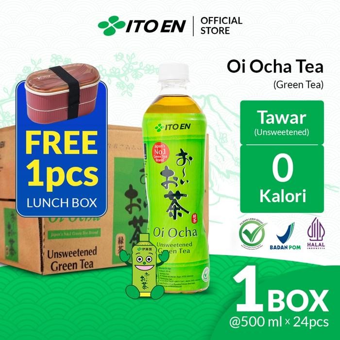 

Ocha 500 ml 24 pcs Free Lunch Box