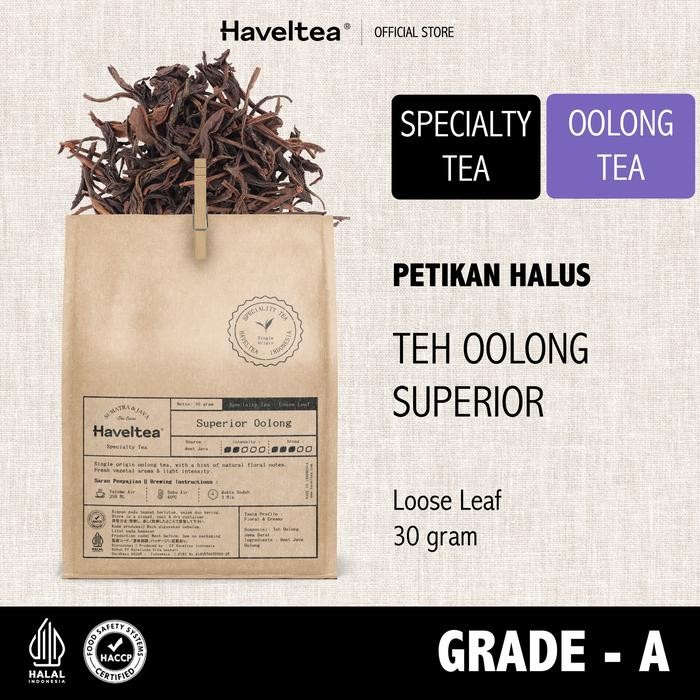 

SUPERIOR OOLONG The Grand Cru Haveltea Teh Oolong Loose Leaf