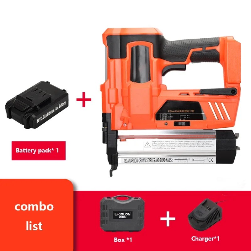 Hot Sale New Professional Electric Nail Gun Cordless Multi-Purpose Trimming Nail Gun Lithium Battery
