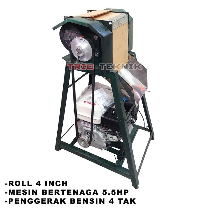 Mesin Parut Kelapa Besar Penggerak Bensin Gx 160 Siap Pakai