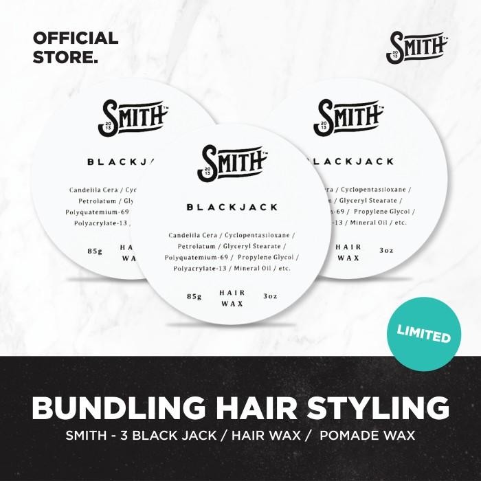 SMITH - 3 Blackjack / Hair Wax / Pomade Wax