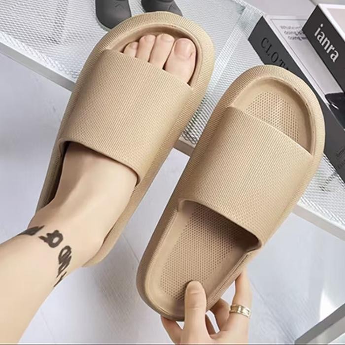 Sandal PVC Bantal Empuk Rumah Berkualitas Nyaman Unisex Sandal Slop Sendal Rumah Empuk