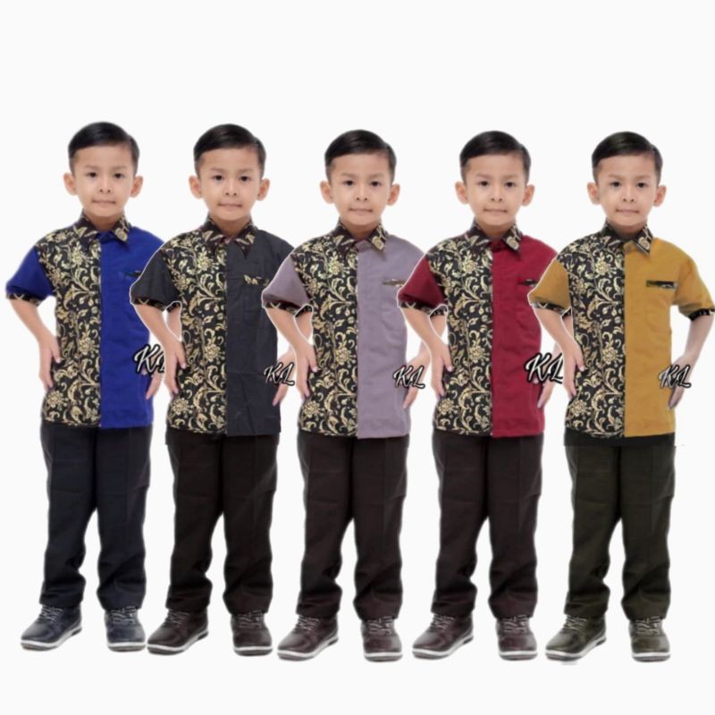 PROMO / HEM BATIK ANAK KOMBINASI PRADA BAKUNG