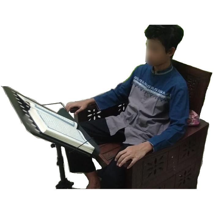 ready Rekal Duduk Rehal Besi untuk Membaca Quran sambil Duduk dan shalat