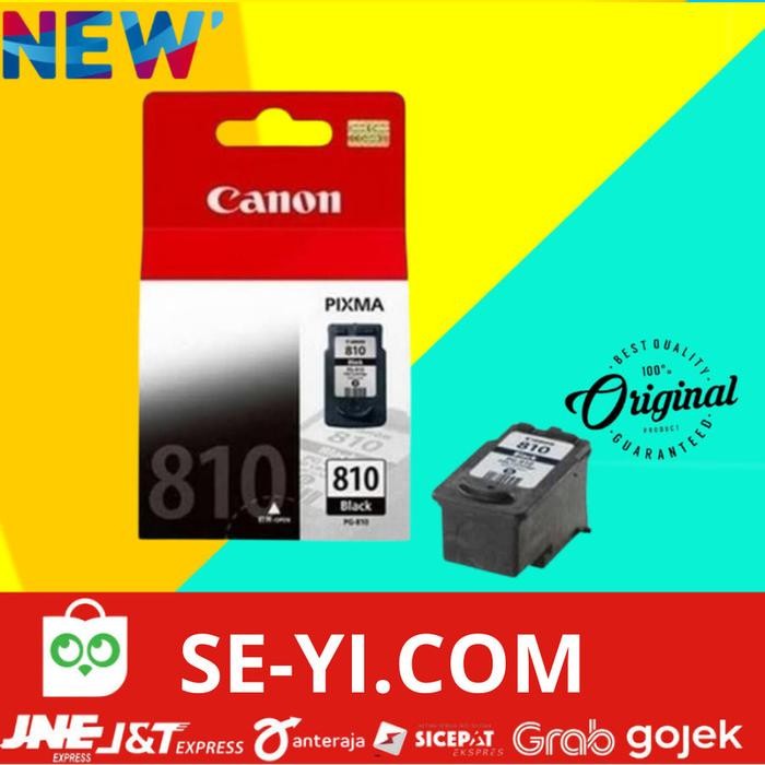 promo Cartridge Canon PG-810 Black Baru 100% Asli