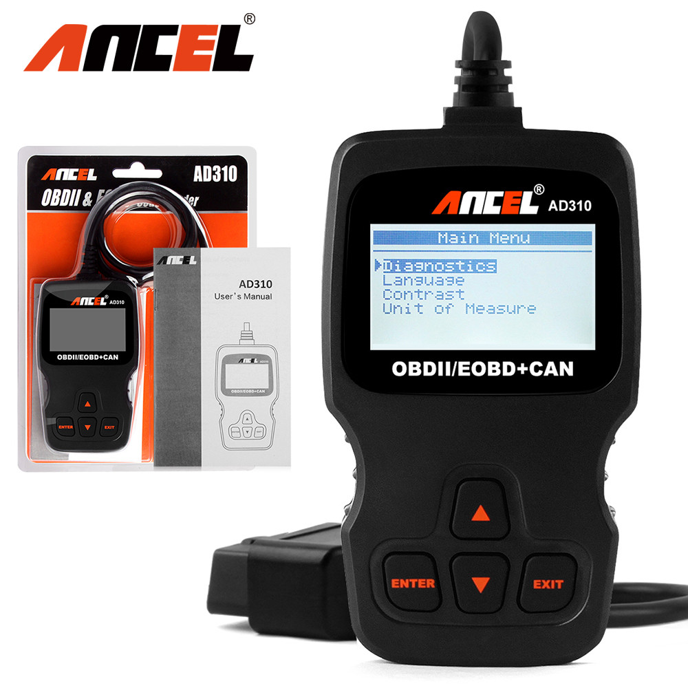 Ancel AD310 Car Full OBD2 Diagnostic Tools OBD 2 Automotive