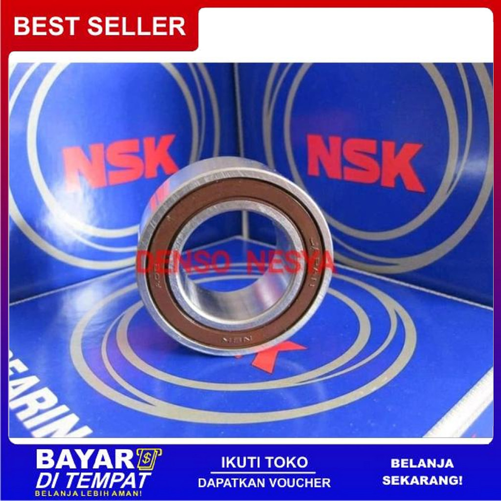 FREE ONGKIR BEARING LAHER PULLY PULY PULI KOMPRESOR AC HONDA BRIO 1.2 L - NSK ORI BISA COD