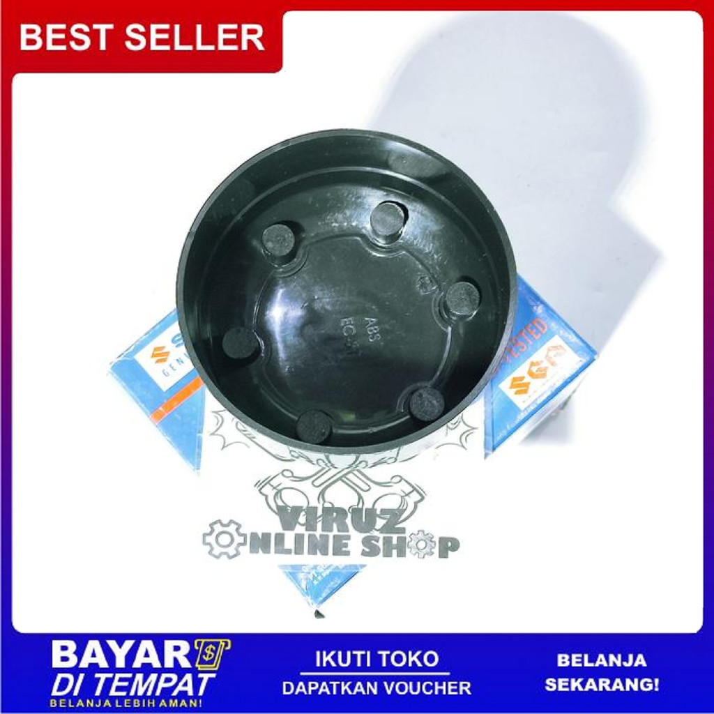 FREE ONGKIR TUTUP WHEEL DOB DOP VELG RODA BAN SUZUKI ESCUDO 1.6 HITAM ORIGINAL BISA COD