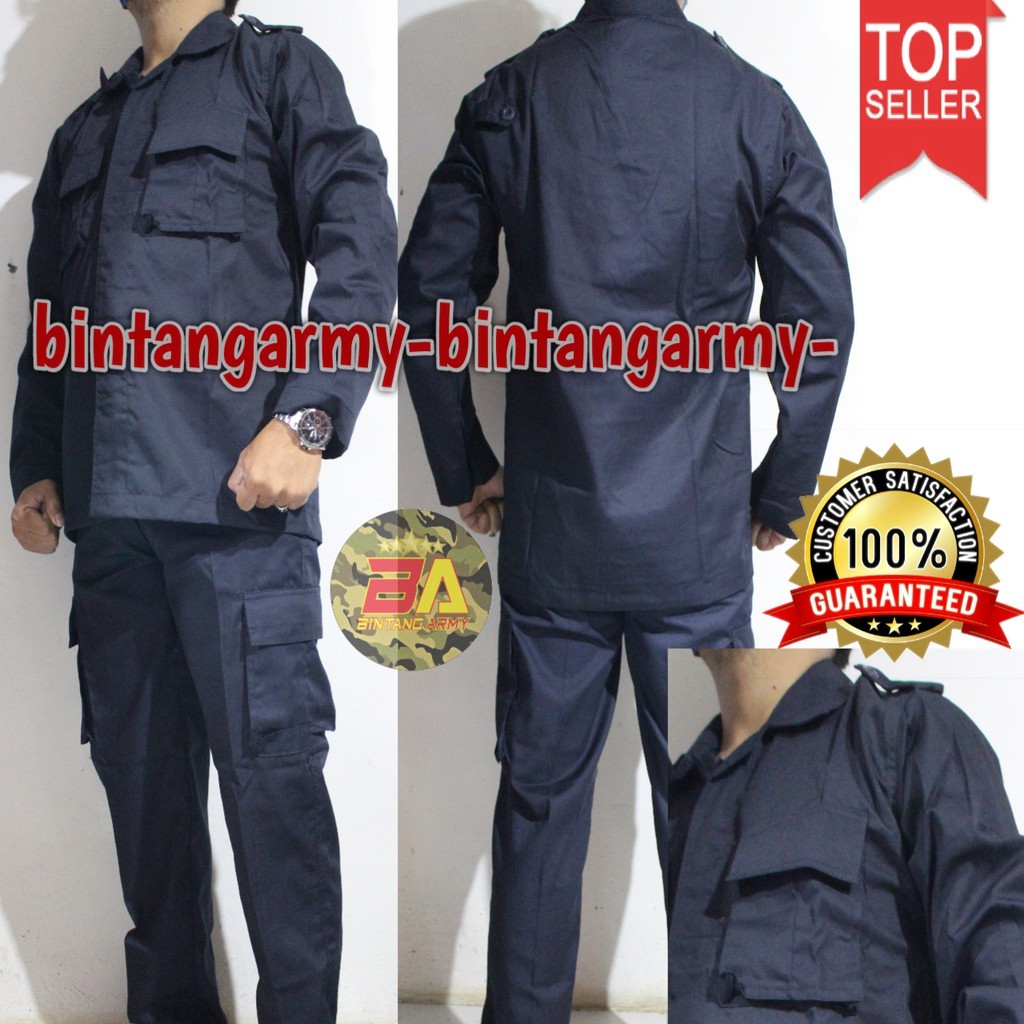 Murah Seragam Pdl Security Biru / Seragam Satpam