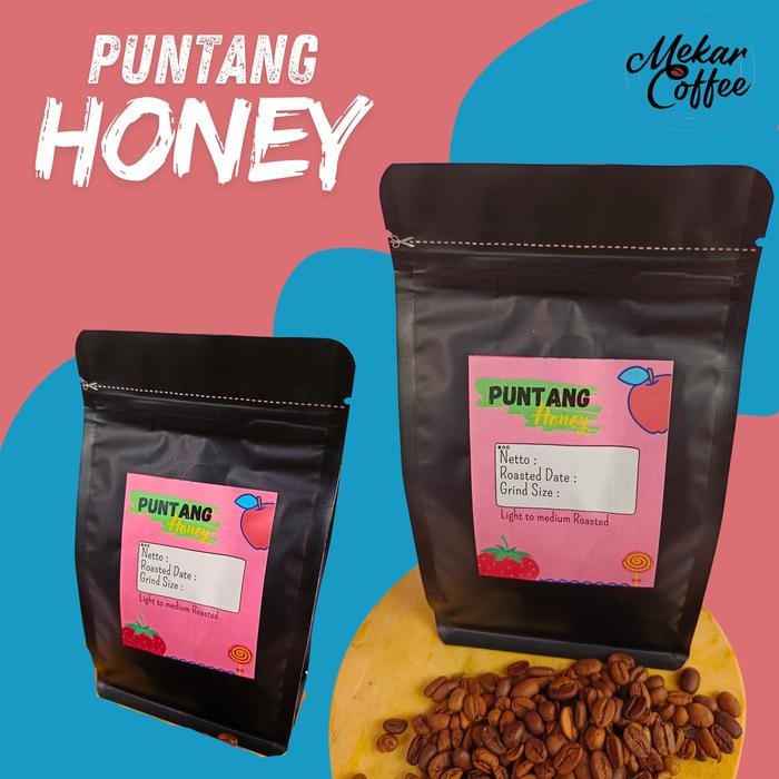 

KOPI PUNTANG HONEY 200 GRAM KOPI ARABIKA GN PUNTANG