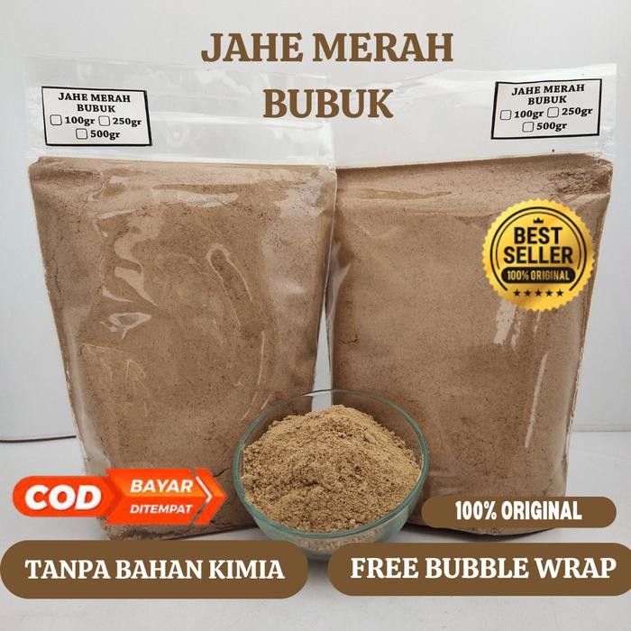 

Jahe merah bubuk instan 100% MURNI
