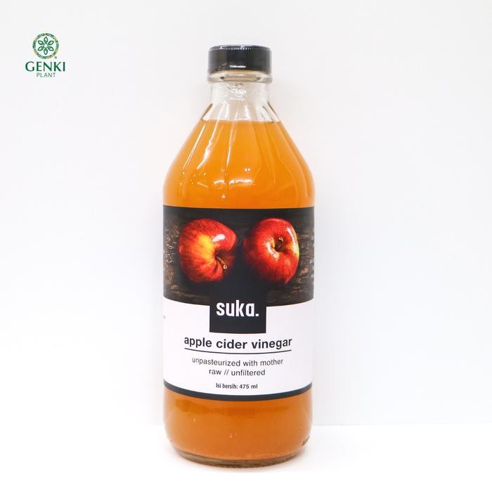 

Suka Apple Cider Vinegar With Mother / Cuka Apel - 475 Ml