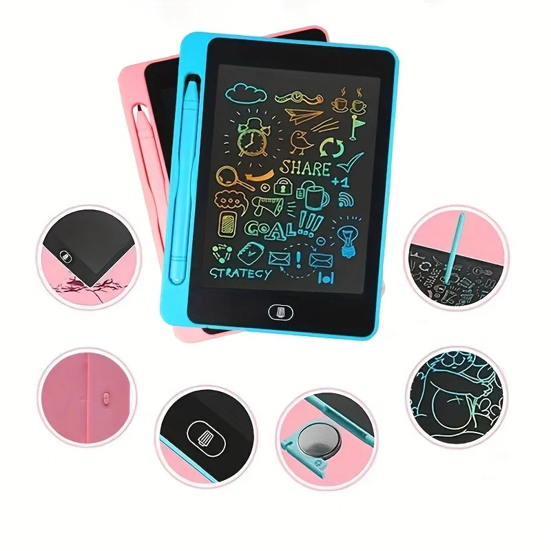 

6.5/8.5 Inch Lcd Writing Tablet Drawing Board Montessori Educational Drawing Toys For Kids Students