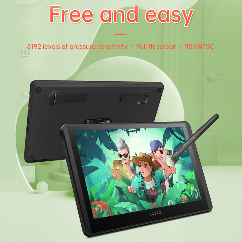 

12Hd-A H-Ips Lcd Graphics 11.6 Inch Digital Art Drawing Pad 8192 Levels Drawing Tablet With Screen