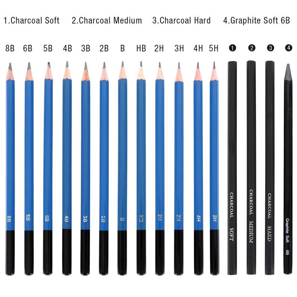 

Bview Art Professional 32Pcs Artist Sketching Pencil Set Sketch And Drawing Pencils Art Set